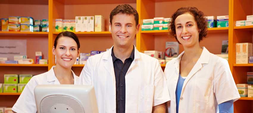 Gruppe Apotheker Gruppe Apotheker